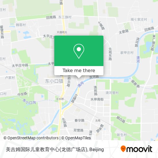 美吉姆国际儿童教育中心(龙德广场店) map