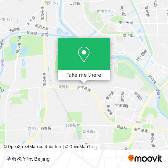 圣勇洗车行 map