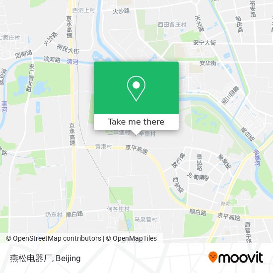 燕松电器厂 map