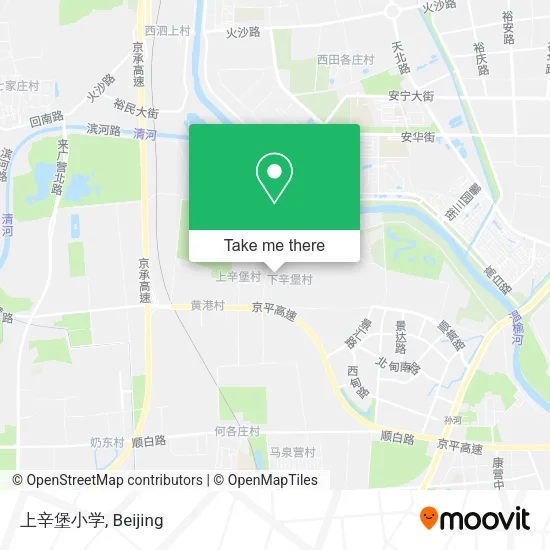 上辛堡小学 map
