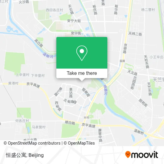 恒盛公寓 map