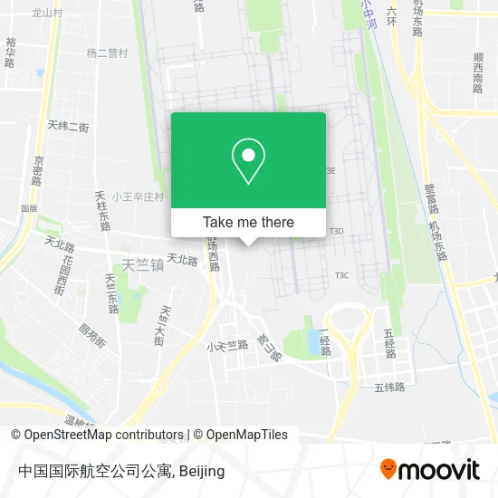 中国国际航空公司公寓 map