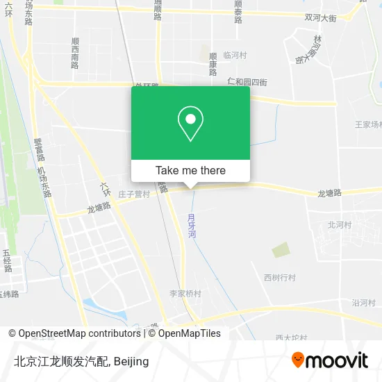 北京江龙顺发汽配 map