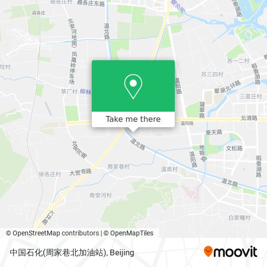 中国石化(周家巷北加油站) map