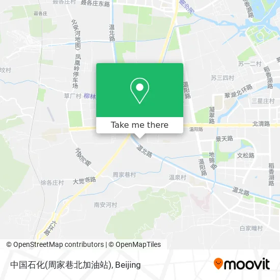 中国石化(周家巷北加油站) map