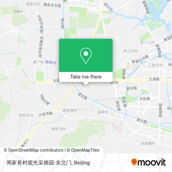 周家巷村观光采摘园-东北门 map