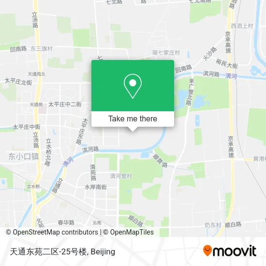 天通东苑二区-25号楼 map