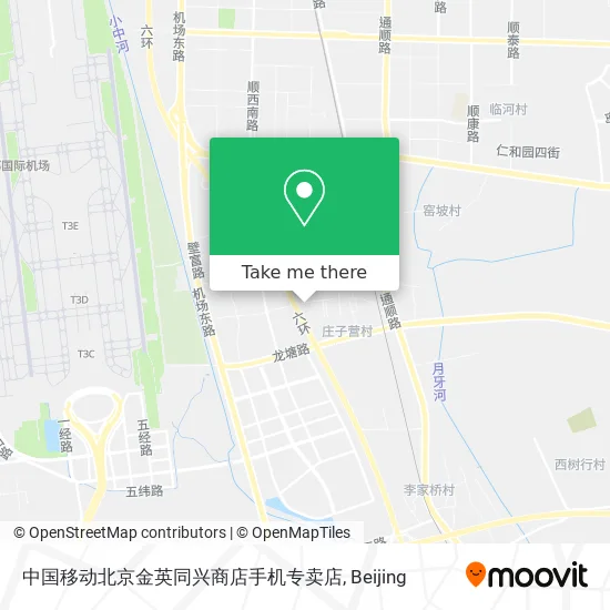 中国移动北京金英同兴商店手机专卖店 map