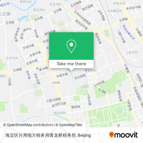 海淀区分局地方税务局青龙桥税务所 map