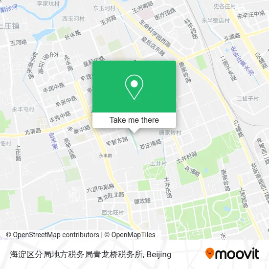 海淀区分局地方税务局青龙桥税务所 map