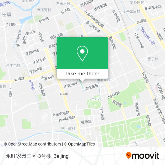 永旺家园三区-3号楼 map