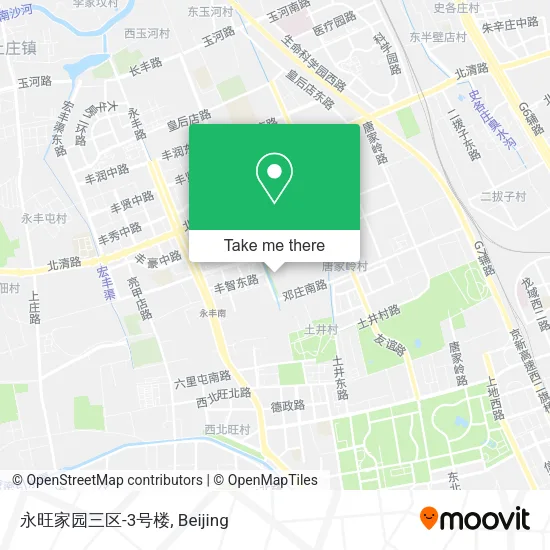 永旺家园三区-3号楼 map