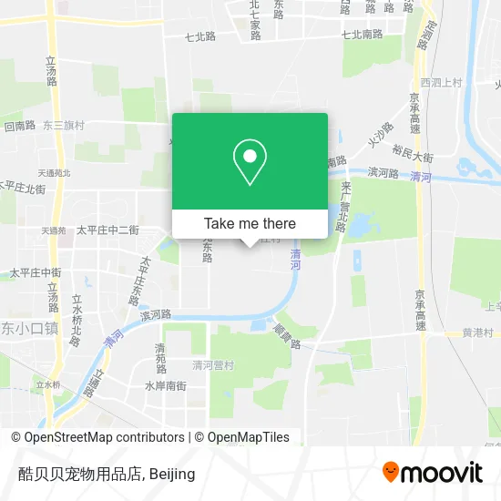 酷贝贝宠物用品店 map