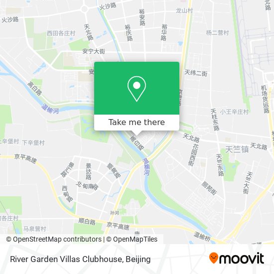 River Garden Villas Clubhouse map