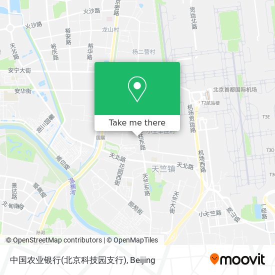 中国农业银行(北京科技园支行) map