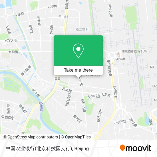 中国农业银行(北京科技园支行) map
