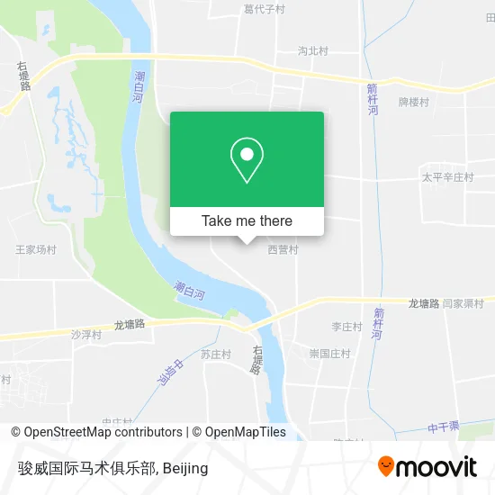 骏威国际马术俱乐部 map