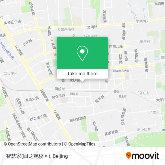 智慧家(回龙观校区) map