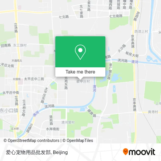 爱心宠物用品批发部 map