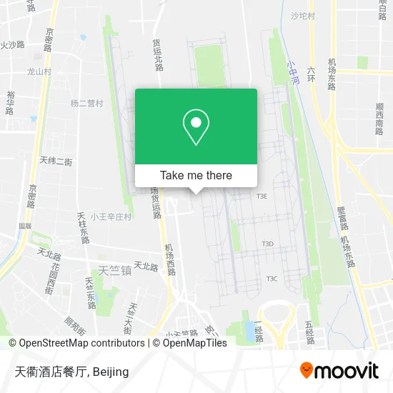 天衢酒店餐厅 map