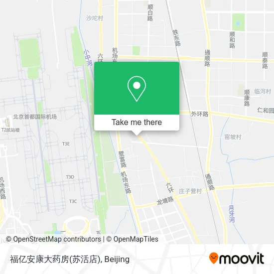 福亿安康大药房(苏活店) map
