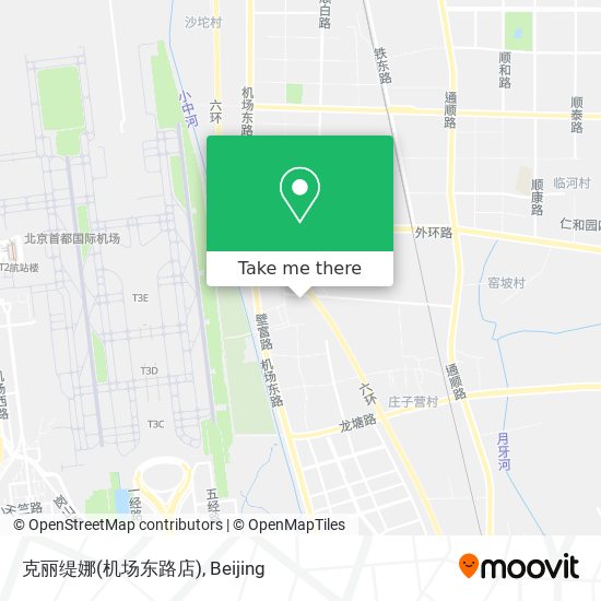 克丽缇娜(机场东路店) map
