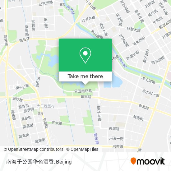 南海子公园华色酒香 map