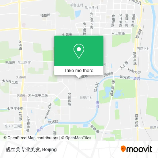 靓丝美专业美发 map