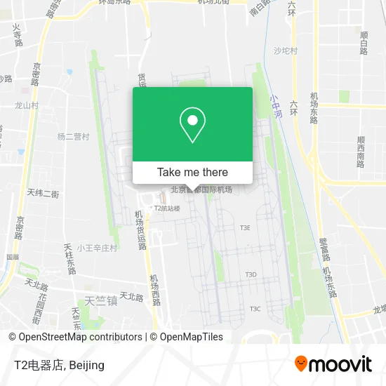 T2电器店 map