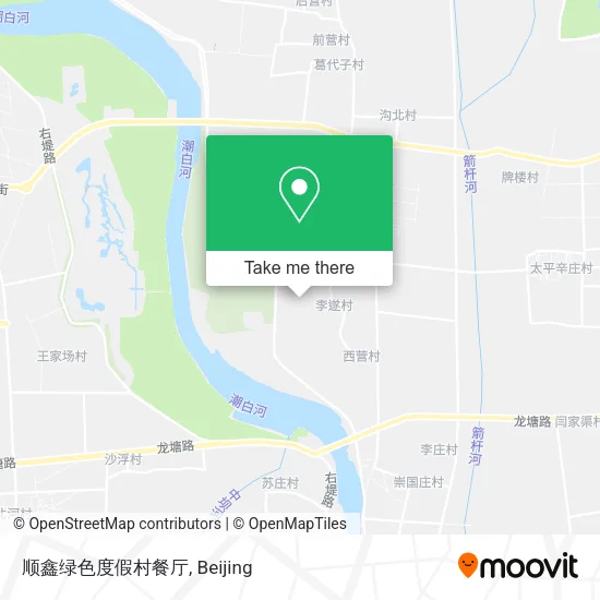 顺鑫绿色度假村餐厅 map