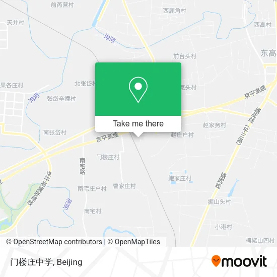 门楼庄中学 map
