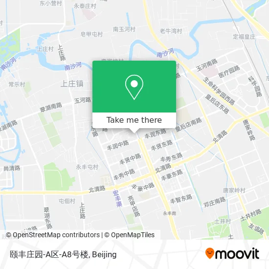 颐丰庄园-A区-A8号楼 map