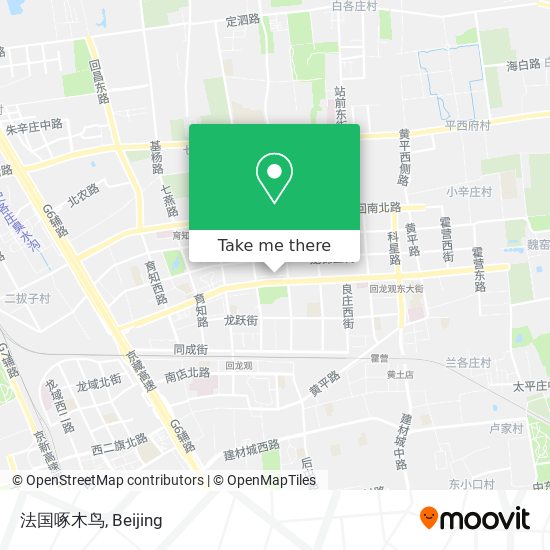 法国啄木鸟 map