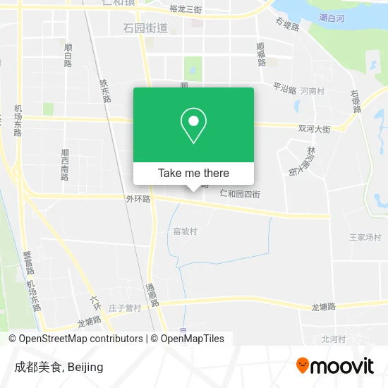 成都美食 map