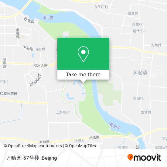 万晴园-57号楼 map