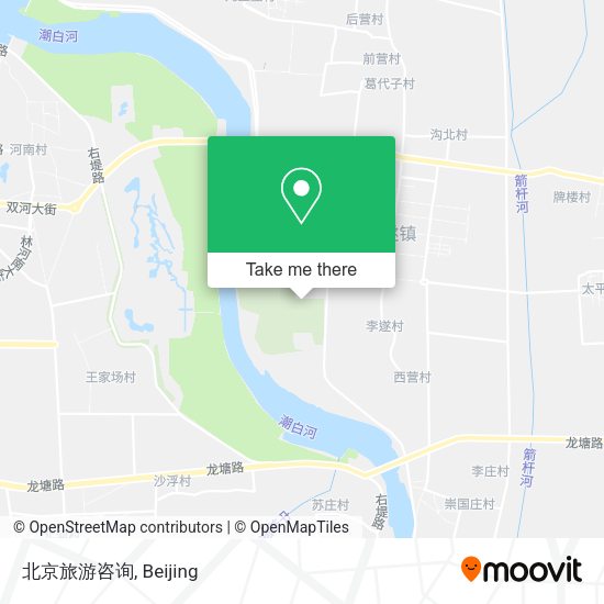 北京旅游咨询 map