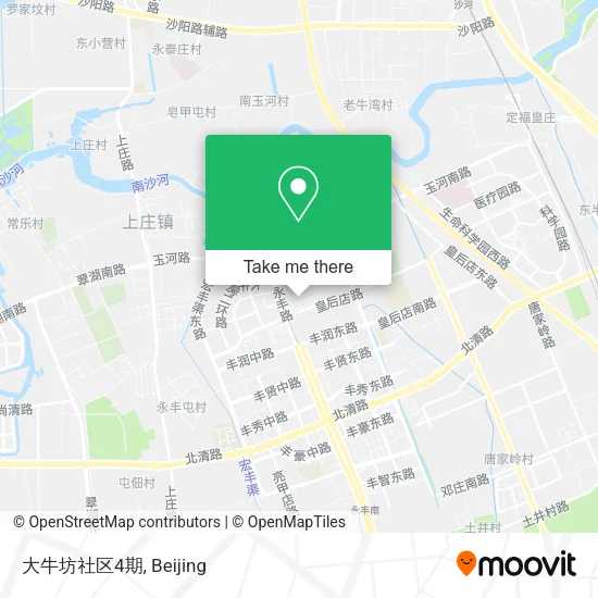 大牛坊社区4期 map