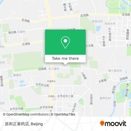 原和正泰药店 map