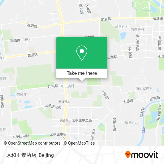 原和正泰药店 map