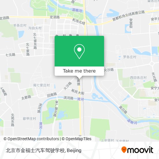 北京市金福士汽车驾驶学校 map