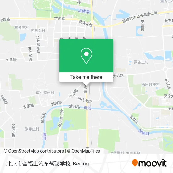 北京市金福士汽车驾驶学校 map