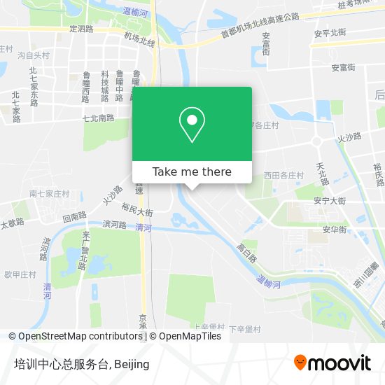 培训中心总服务台 map