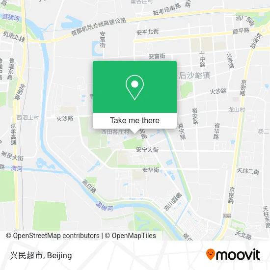 兴民超市 map