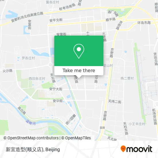 新宜造型(顺义店) map