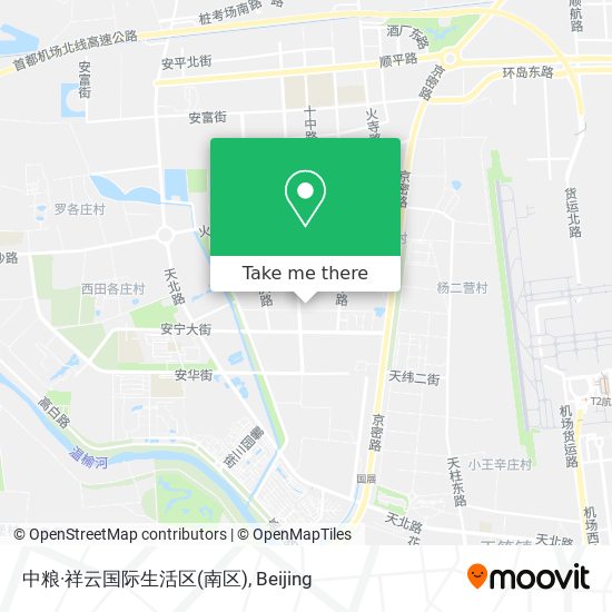 中粮·祥云国际生活区(南区) map