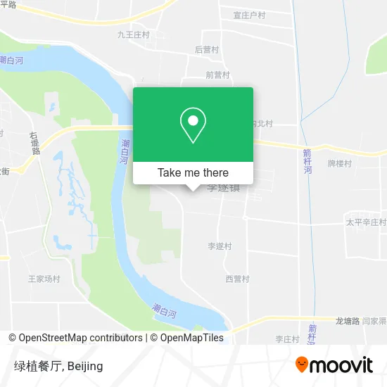 绿植餐厅 map