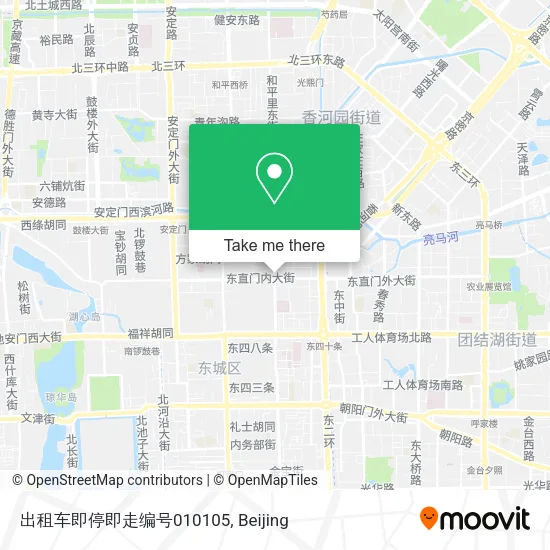 出租车即停即走编号010105 map