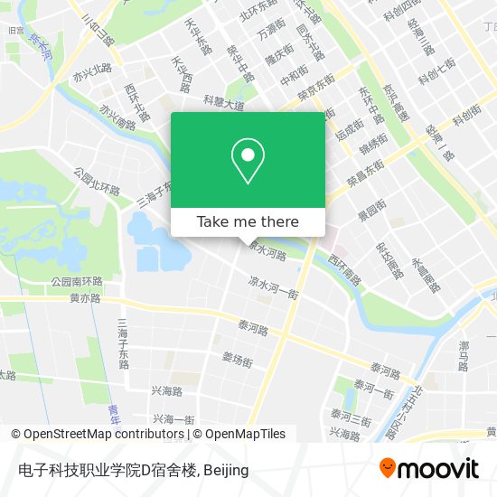 电子科技职业学院D宿舍楼 map