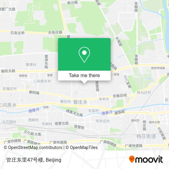 管庄东里47号楼 map