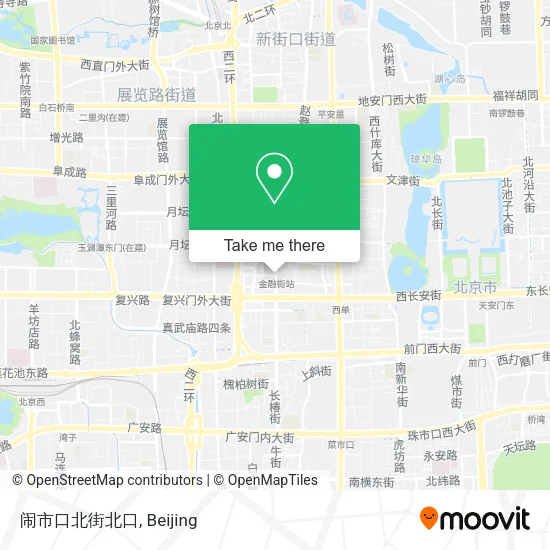 闹市口北街北口 map